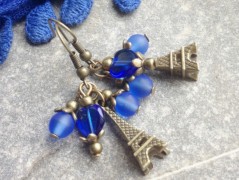 Čtyřlístkové náušnice - S.Steel