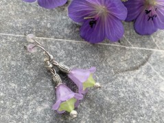 Čtyřlístkové náušnice - S.Steel