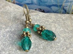 Čtyřlístkové náušnice - S.Steel