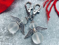 Čtyřlístkové náušnice - S.Steel