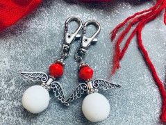 Čtyřlístkové náušnice - S.Steel