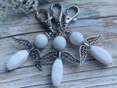 Čtyřlístkové náušnice - S.Steel