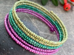 Čtyřlístkové náušnice - S.Steel