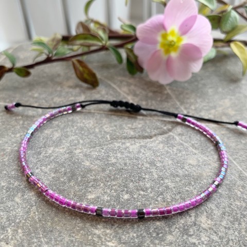 Miyuki náramek č. 56 náramek korálky luxusní miyuki barevný 