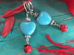 Čtyřlístkové náušnice - S.Steel