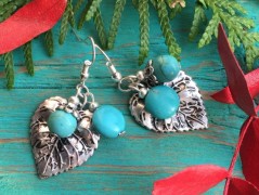 Čtyřlístkové náušnice - S.Steel