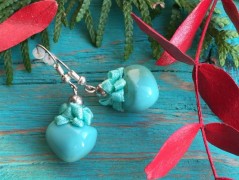 Čtyřlístkové náušnice - S.Steel