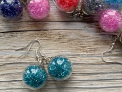 Čtyřlístkové náušnice - S.Steel