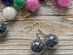 Čtyřlístkové náušnice - S.Steel