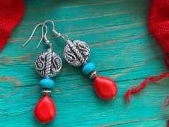 Čtyřlístkové náušnice - S.Steel