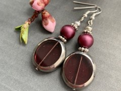 Čtyřlístkové náušnice - S.Steel