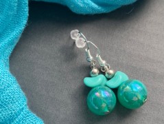 Čtyřlístkové náušnice - S.Steel