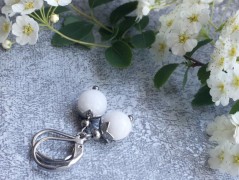 Čtyřlístkové náušnice - S.Steel