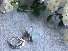 Čtyřlístkové náušnice - S.Steel