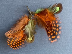 Čtyřlístkové náušnice - S.Steel