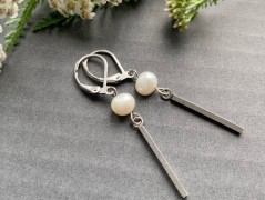 Čtyřlístkové náušnice - S.Steel