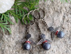 Čtyřlístkové náušnice - S.Steel