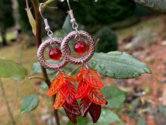 Čtyřlístkové náušnice - S.Steel