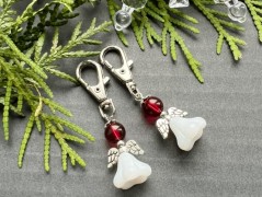 Čtyřlístkové náušnice - S.Steel