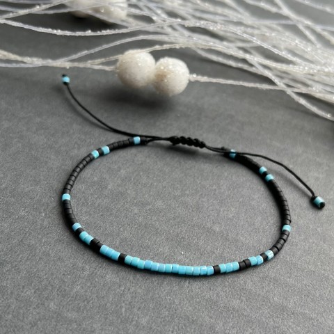 Miyuki náramek č. 101 náramek korálky luxusní miyuki barevný 