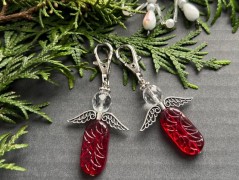 Čtyřlístkové náušnice - S.Steel