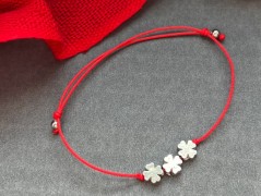 Čtyřlístkové náušnice - S.Steel