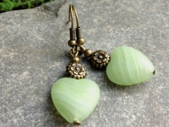 Čtyřlístkové náušnice - S.Steel