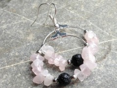 Čtyřlístkové náušnice - S.Steel