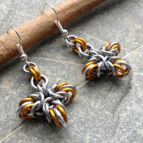 Zlaté hvězdičky hvězda kroužky kroužkování hvězdička 