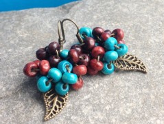 Čtyřlístkové náušnice - S.Steel