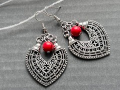 Čtyřlístkové náušnice - S.Steel