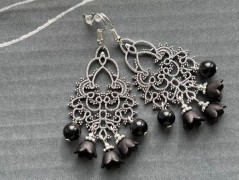 Čtyřlístkové náušnice - S.Steel