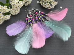 Čtyřlístkové náušnice - S.Steel