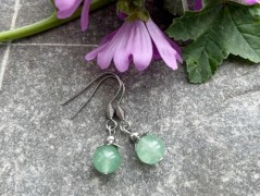 Čtyřlístkové náušnice - S.Steel