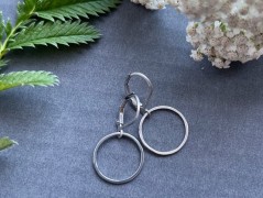 Čtyřlístkové náušnice - S.Steel