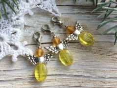 Čtyřlístkové náušnice - S.Steel