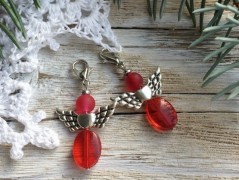 Čtyřlístkové náušnice - S.Steel