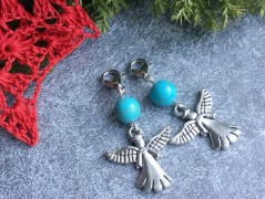 Čtyřlístkové náušnice - S.Steel