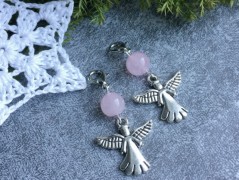 Čtyřlístkové náušnice - S.Steel