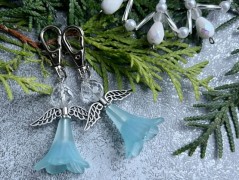 Čtyřlístkové náušnice - S.Steel