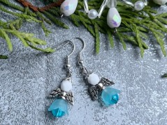 Čtyřlístkové náušnice - S.Steel