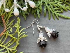 Čtyřlístkové náušnice - S.Steel