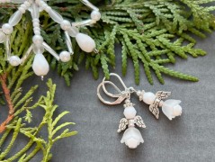 Čtyřlístkové náušnice - S.Steel