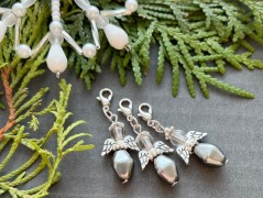 Čtyřlístkové náušnice - S.Steel