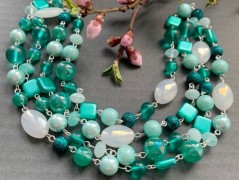 Čtyřlístkové náušnice - S.Steel