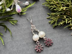 Čtyřlístkové náušnice - S.Steel