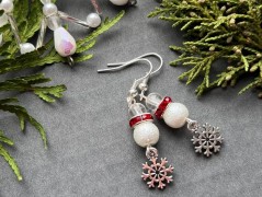 Čtyřlístkové náušnice - S.Steel