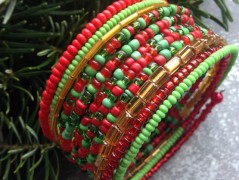 Čtyřlístkové náušnice - S.Steel