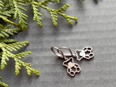 Čtyřlístkové náušnice - S.Steel