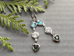 Čtyřlístkové náušnice - S.Steel